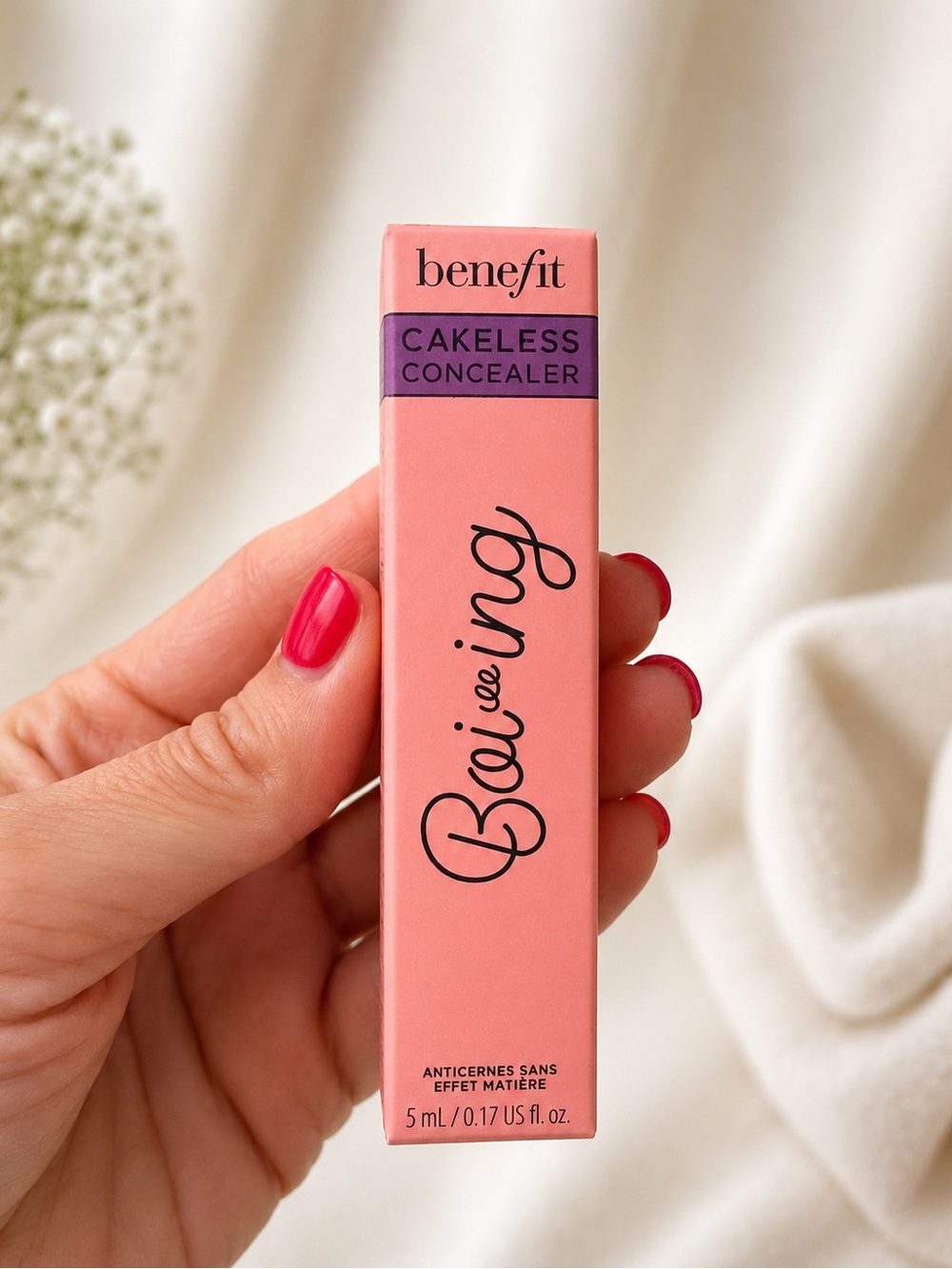 Benefit Boi-ing Cakeless Concealer - Pink with Purple Accent